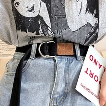 밀리터리 패브릭 벨트(110cm) 메탈버클 남성면허리띠