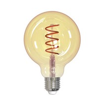 스피아노 LED 필라멘트 전구 G95 4W, 단품, 단품