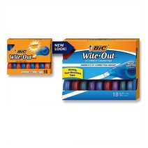 BIC Tape White 빅 화이트 수정 테이프 18개 Wite Out Brand EZ Correct Correction