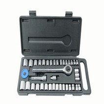 자동차공구 복스 깔깔이 렌치 정비 소켓 40 pcs 조합 세트 자동 복구 도구 가정용 하드웨어 육각, [01] 1SET
