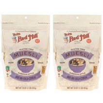 1+1 밥스레드밀 Muesli 뮤즐리 글루텐 프리 453g 2팩, 1개