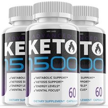 남여성을 위한 어드밴스 케토 keto 1500 mg 60정 x 3병 외인성 케톤 다이어트