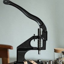 가죽핸드프레스 아일렛 압착 및 가죽도장 395MM 전문가용 핸드 압착프레스