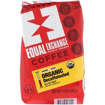 Equal Exchange 유기농 커피 디카페인 풀 시티 로스트 그라운드 340g(12oz)