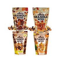 그래놀라 바이트125g 초콜릿 바닐라+코코넛 바나나+트로피칼 프루츠+초콜릿 바나나 4개