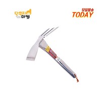 스텐괭이 세발 호미 농기구 괭이 양면, 1개