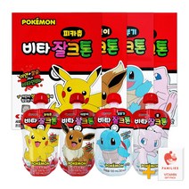 조아제약 비타 잘크톤 + 패밀리즈 비타민C, 4.이브이 10팩(사과맛)
