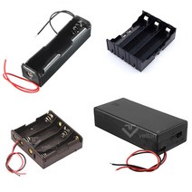 일렉킹 18650홀더 18650배터리홀더 리튬배터리홀더 케이스, 18650 3구핀홀더, 1개