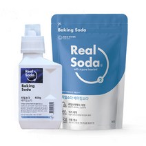 리얼소다 베이킹소다 프리미엄 보틀 600g + 팩 1kg, 단품