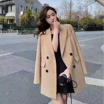 여 정장 코트 루즈픽 캐주얼 정장자켓