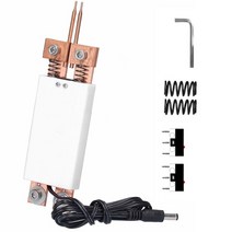 휴대용 가정용 용접기 레이저 아크 스팟 전기 용접기 통합 스폿 스폿 용접 펜 자동 트리거 액세서리 18650 배터리 스폿, 하얀