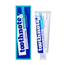투스노트 미백+수분치약 2종세트(100g x 2) 스피아민트 아쿠아민트 자몽향 바질레몬향