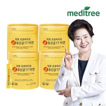 메디트리 [메디트리] 락토프로바이오 생유산균17 아연 4통 (8개월분), 120g, 1세트