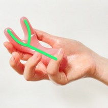 라인리셋 턱살 리프팅 Y형 괄사 마사지기, 1개