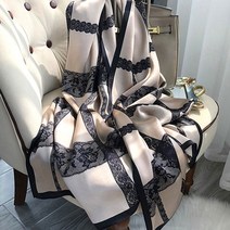 여성 실크 겨울 스카프 럭셔리 디자인 인쇄 레이디 비치 숄 스카프 패션 부드러운 풀라드 여성 히잡 80x180cm