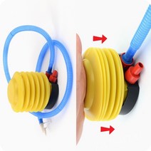 펌프형 공기주입기 발펌프 짐볼공기주입기 물놀이 공기주입기