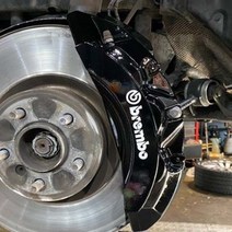브렘보 캘리퍼 스티커 brembo 로고 스티커 데칼 스티커, 브렘보 레드 M