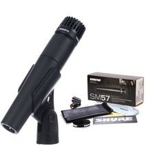 SHURE SM57 휴대용 전문 유선 무대 마이크 스튜디오 녹음 전문가용, CHINA_Black