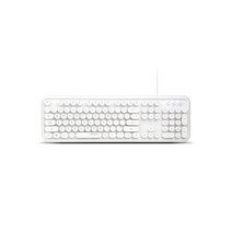 아이리버 IRK10 화이트 키보드 USB 레트로 버블, 아이리버 IR-K10 화이트 키보드