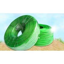 비닐하우스 조립식 미니 온실 농막 자재 옥상 베란다 소형 2mm--12mm 13--500m 녹색 pvc 코팅 스틸 와이어 로프 빨랫줄 케이블 교수형 벨트 클립, 6mm 60m