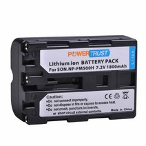 배터리호환 1x NP-FM500H NP 배터리 + USB 충전기 소니호환 알파 A58 A57 A65 A77 A9호환9 A9호환00, 03 1배터리