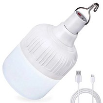 캠핑등 캠핑 랜턴 조명 야외 전구 USB 충전식 LED 비상 조명 휴대용 텐트 램프 배터리 랜턴 바베큐 캠핑, 01 LED Emergency Light_03 80W