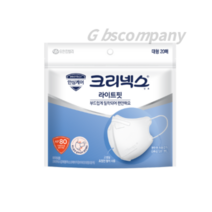 크리넥스 KF80 라이트핏 마스크 대형, 20개입, 4개, 0 White (화이트)