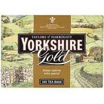 Yorkshire Tea 골드 160 티백 2팩 요크셔 차 영국홍차직구 총 320개, 20개