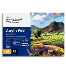 아크릴패드 아크릴펜 아크릴마카 패드 스케치북 acrylic pad, A5