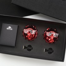 명품차량용 고급방향제 송풍구 자동차디퓨저2PS 크리 에이 티브 불독 자동차 공기 청정기 Flvoring 선물 상, 19 Red N27