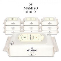 마미요 클래식 아기물티슈 캡형 70매 10팩 소프트한 원단 고품질, 70매X10팩