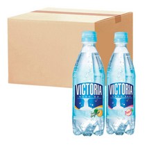 짜릿 시원한 빅토리아 탄산수 500ml 청귤20펫+복숭아20펫 (총40펫)