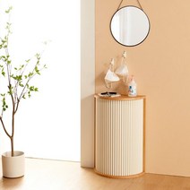 콘솔장식장 500 템바보드 복도테이블 화장대 소품진열, 단일