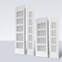 5080mm 와이드 벤트 천공 시트 알루미늄 합금 에어 웹 플레이트 환기 그릴, Width 80MM, length 450MM