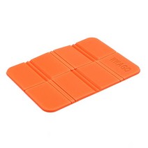 초경량 휴대용 접이식 방석 2p세트 오렌지, 없음