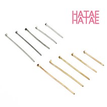 하태하태 T자핀 5g T핀 티자핀 키링 부자재 재료 나사, 05.골드_40mm(1봉 약 28개입)