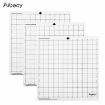 Aibecy 플로터 절단용 커팅 매트 두께 0.45 ~ 0.5mm, 3매입