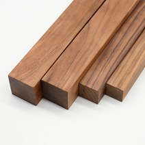 한치각 다루끼 각기목 월넛 소송 목재 재단 가벽 각목, 25mm x 15mm - 길이 20cm