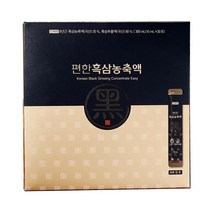[천제명] 6년근 흑삼스틱 편한흑삼농축액 (10ml x 30포) / 공식 직영몰