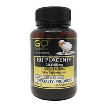 NZ직구 Go Healthy GMP Placenta 원어데이 20000mg Best Product 60cap 1Pack, 수량, 상세참조