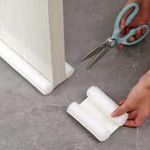 방문 틈새 문틈 소음 빛 차단 발끼임방지 문틈막이, 상품선택, 4-방문틈막이-블랙, 아기자기 쿠팡 4-방문틈막이-블랙