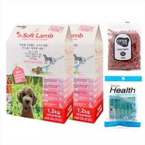 더독 닥터소프트 사료 1+1 1.2kg 3kg 노령견 소프트사료 + 간식 기획세트, (1+1)램 퍼피 1.2kg + 아침애