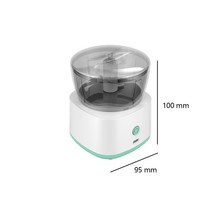 파운터반죽기 수동 고기 Mincer 그라인더 핸드 헬드 푸드 프로세서 쵸퍼 소시지 필러 파스타 메이커 홈 주방 조리 도구, [10] White