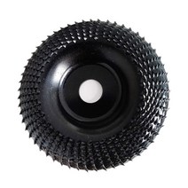 16/22mm 앵글 그라인더 나무 조각 디스크 연마 목공 도구 샌딩 100mm 목재 휠, 03 Black_02 22MM Bore