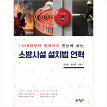 1958년부터 현재까지 한눈에 보는 소방시설 설치법 연혁:, 예문사