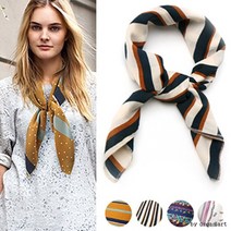 가방손잡이스카프 목손수건 스퀘어 70cm x 70cm