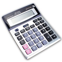 태양열 전자계산기 DM-1200V, 혼합색상, 10개