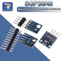 휴대용 복합 가스 측정기 가스 누출 누설 검지기 탐지기 디텍터 실내 공기 sgp30, sgp40, 1개