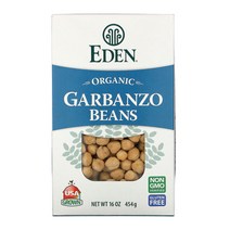 Eden Foods 유기농 병아리콩 454g(16oz) 2팩, 2개, 454g