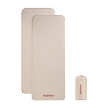 네이처하이크 자충매트 에어매트 신형 싱글 더블 캠핑 차박 3cm 6cm 10cm, NH20DZ002베이지 3cm